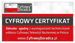Cyfrowy certyfikat dla dekoderów